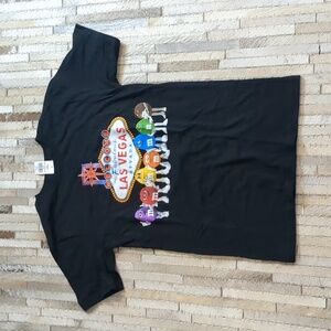 M&M World Las Vegas "The Fabulous Las Vegas Nevada" Black T-Shirt